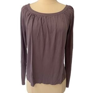 NWT Revolve Long Sleeve Top | Purple Exposed Back Top Women Size Small